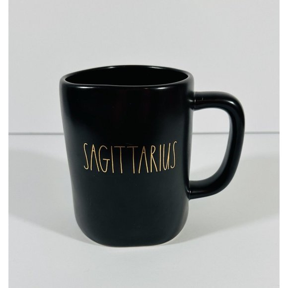 Rae Dunn SAGITTARIUS Coffee Mug Artisan Collection Magenta Zodiac Astrology Sign - Picture 2 of 11